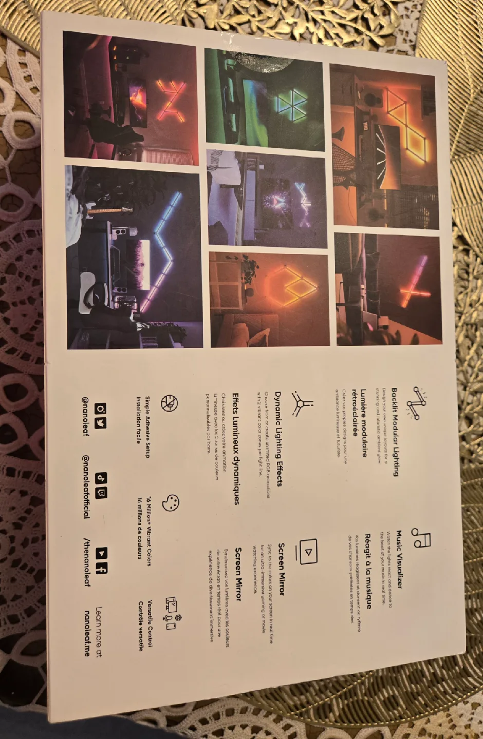 Nanoleaf Lines Smarter Kit (9 Light Lines) image indicator(3)