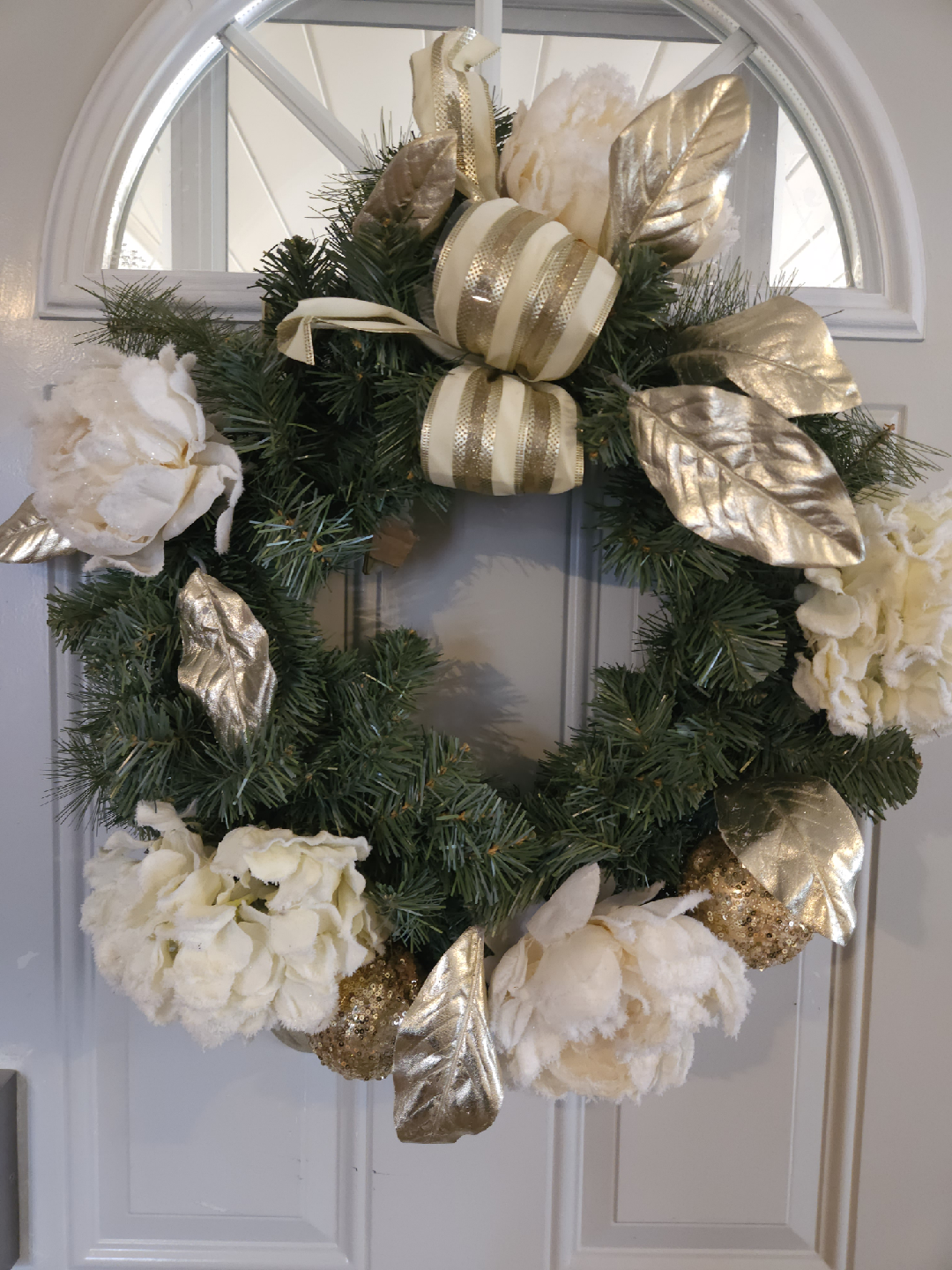 Floral Christmas Wreath