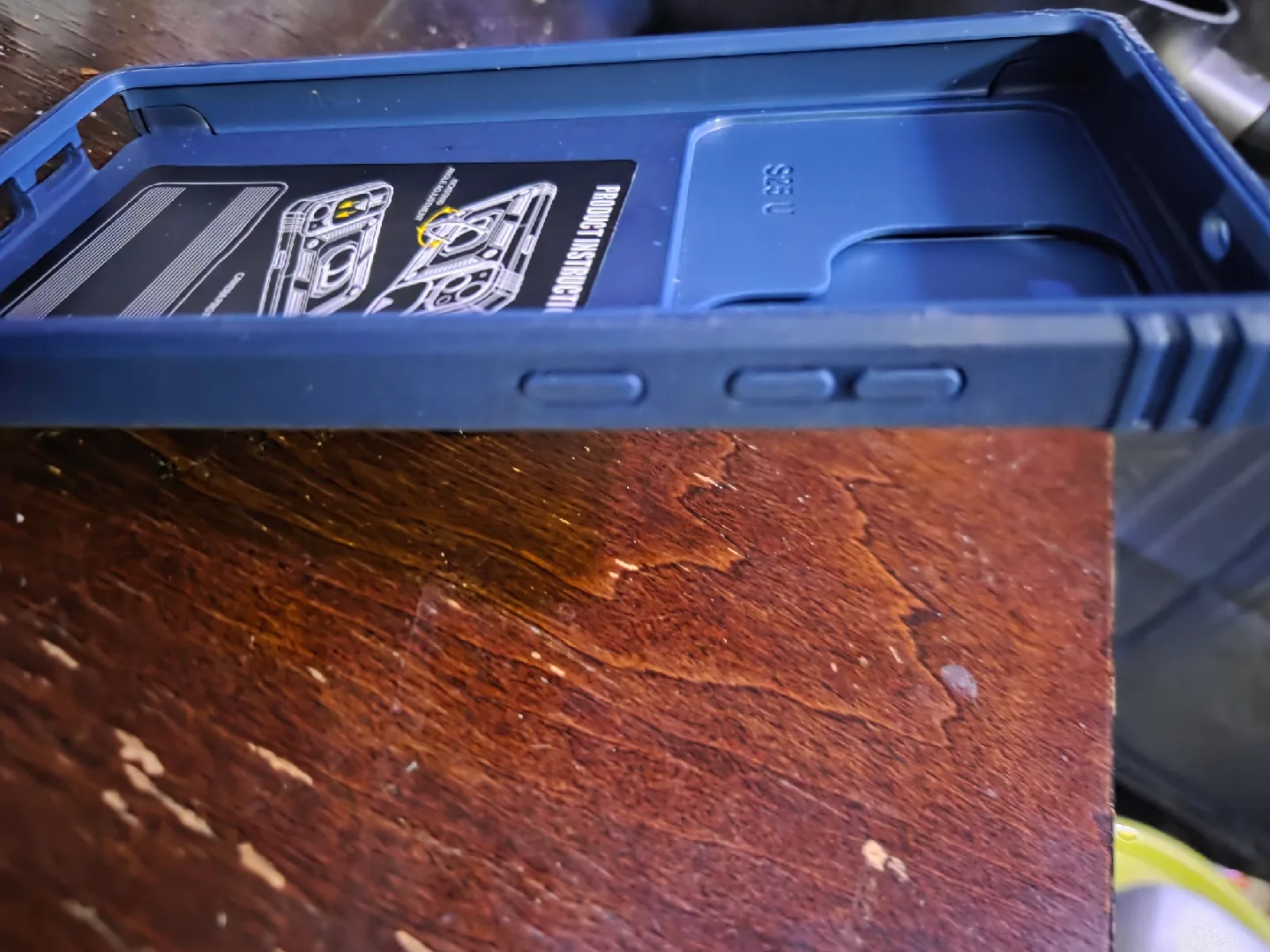 Blue Rugged  Phone Case for  the Samsung s25 ultra image indicator(7)