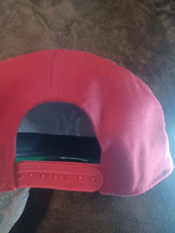 New Era New York Yankees curve snapback hat red & cream - photo 5