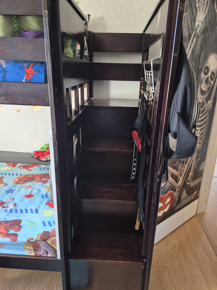 Bunk Bed with Stairs and Storage - photo 2
