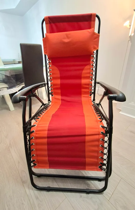 Red & Orange Zero Gravity Lounge Chair image indicator(2)