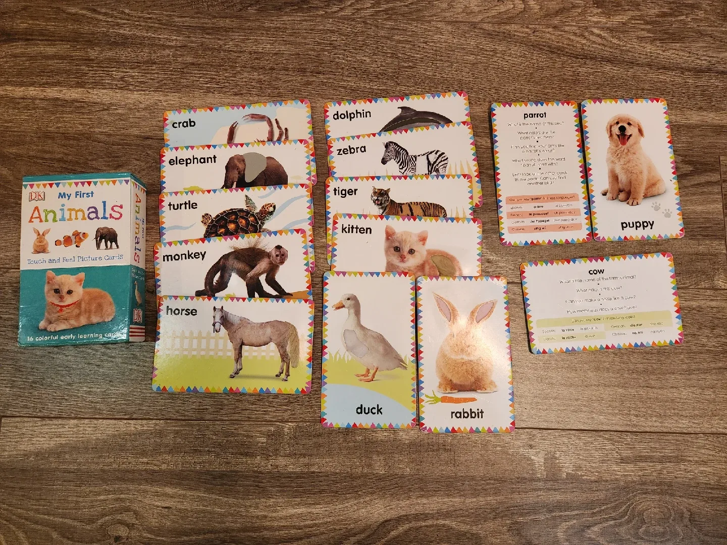 My First Animals Touch and Feel Picture Cards thumbnail