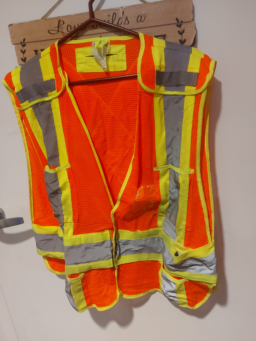 ***(PPE) HI-VIS WORK VEST***