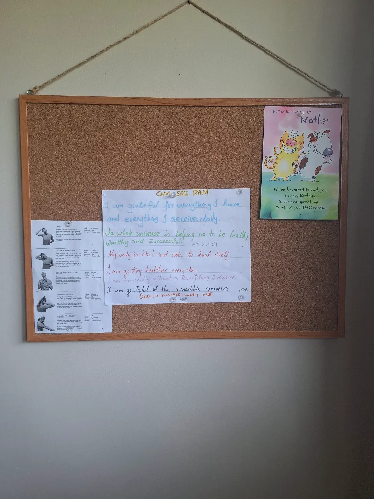 Framed Cork Board - 18" x 24" thumbnail