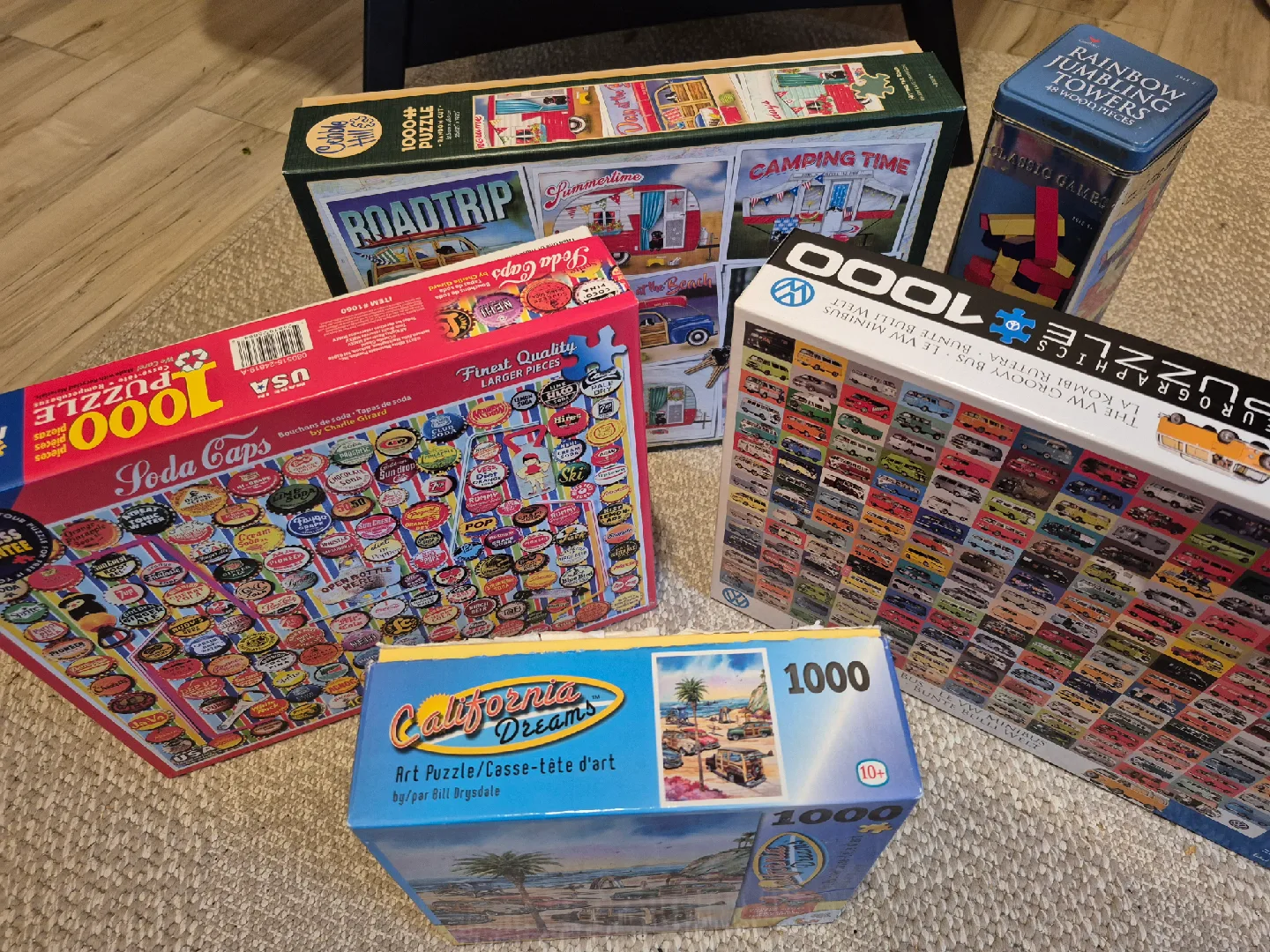 Cobble Hill & More 1000 Piece Puzzles