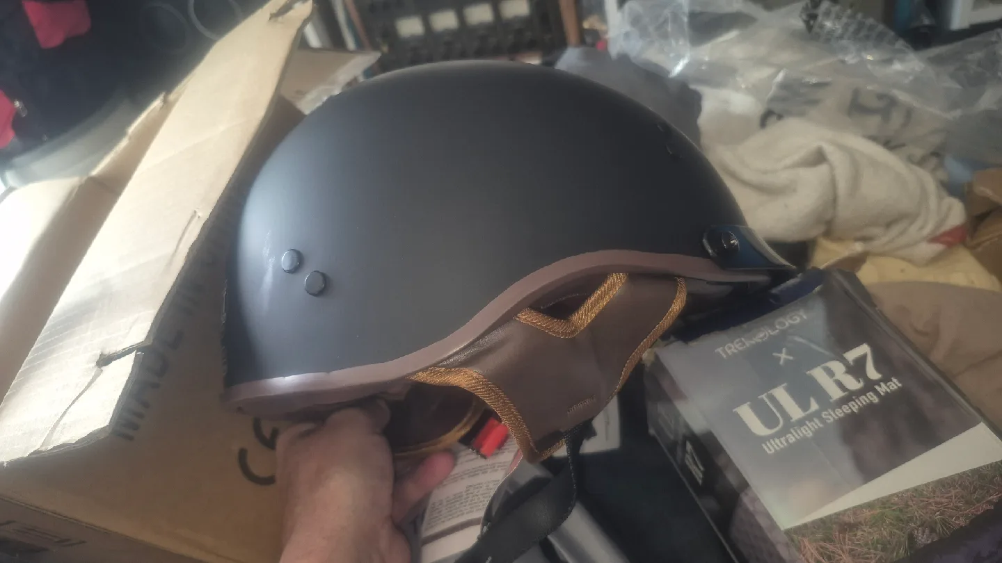 ILM Half Helmet Motorcycle Open Face XL image indicator(5)