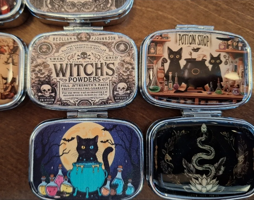 Novelty pill boxes. Spooky! image indicator(8)