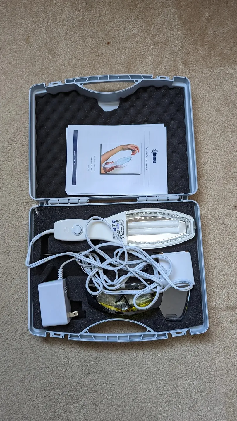 UVB Lamp for Psoriasis, Vitiligo & Eczema Treatment - HAWI image indicator(2)