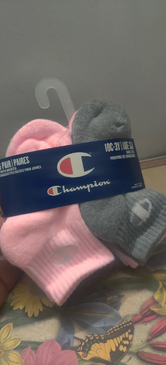 Champion Youth Socks - Size 10C-3Y image indicator(2)