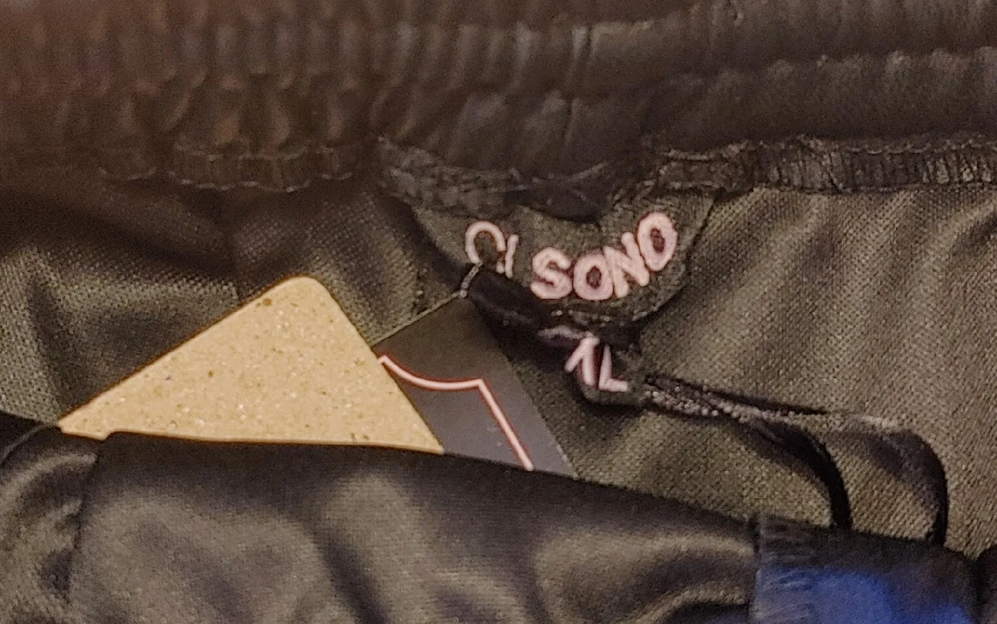 Ci Sono Black Vegan Leather Pants - Size XL image indicator(3)