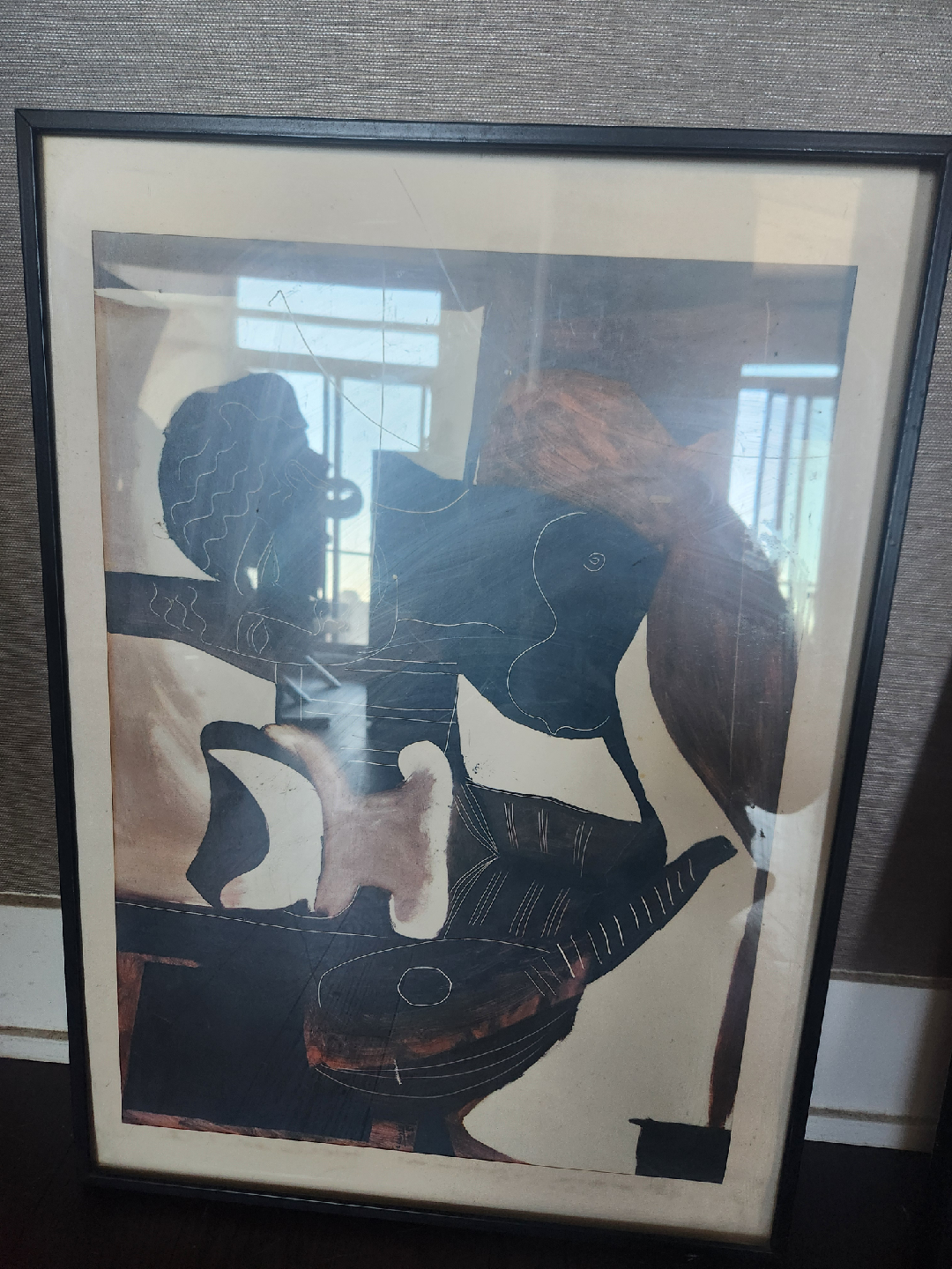 Framed wall art