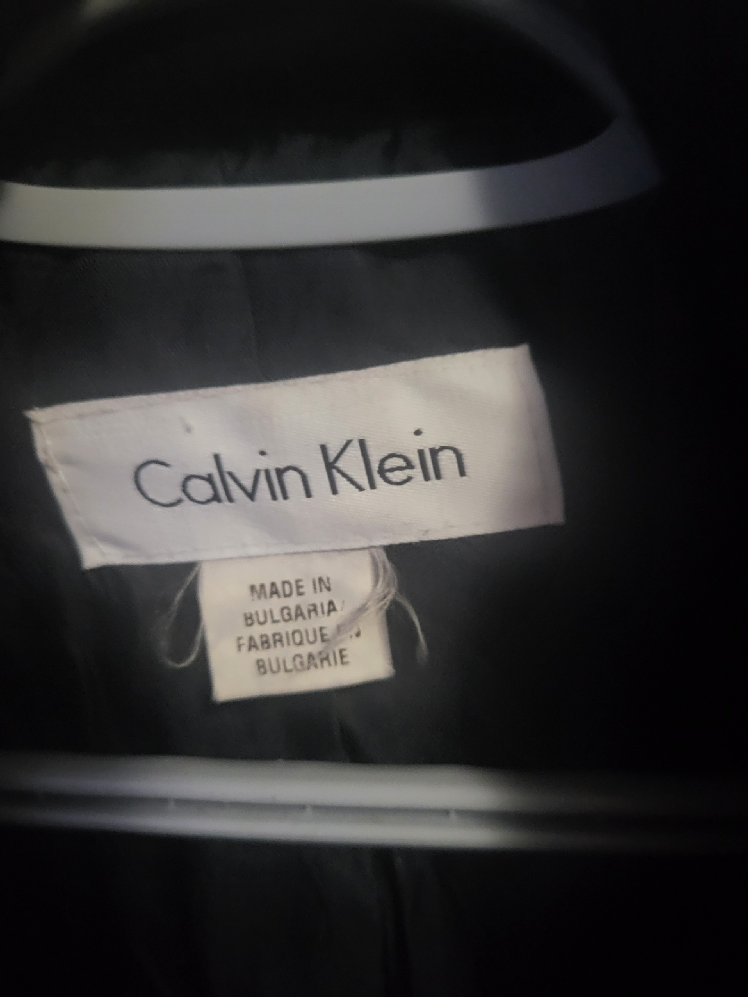 Calvin Klein Black Coat - - photo 2