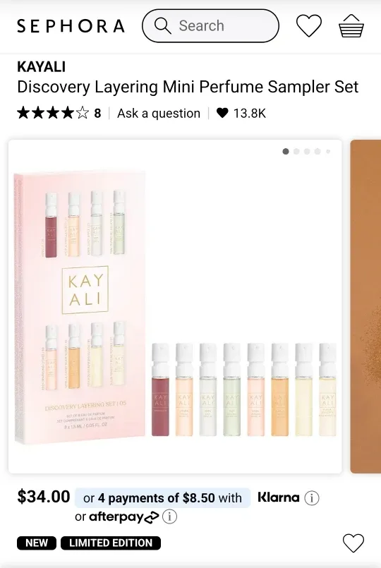 KAYALI Discovery Layering Perfume Set image indicator(3)