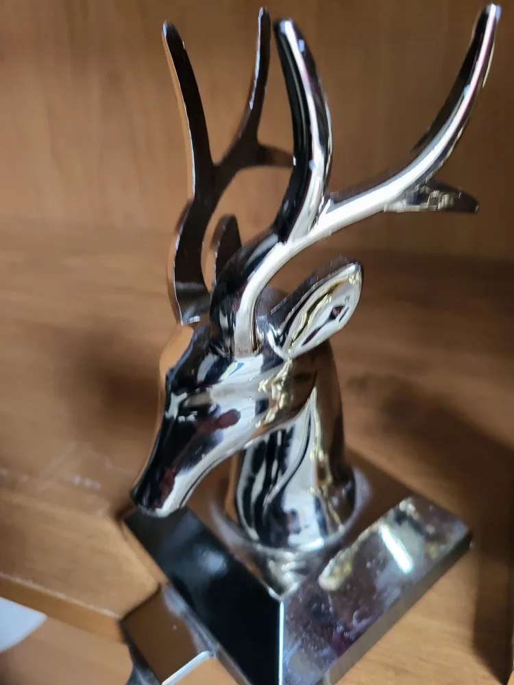 Deer Head Metal Stocking Holder image indicator(2)