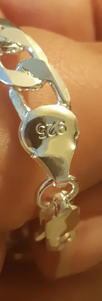 925 Sterling Silver Chain Necklace image indicator(4)