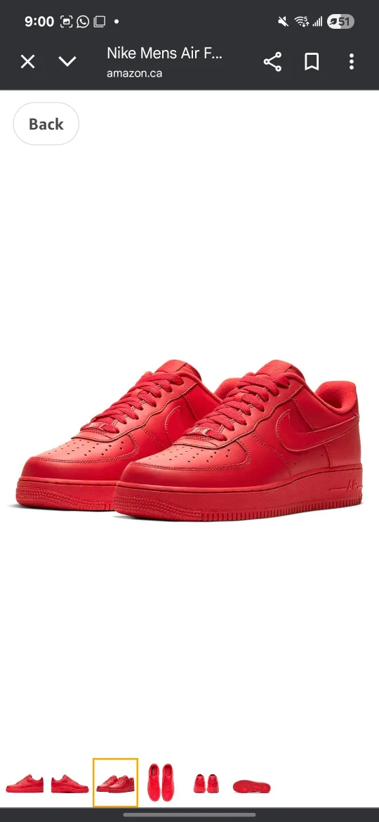 Nike Air Force 1 '07 Red image indicator(3)