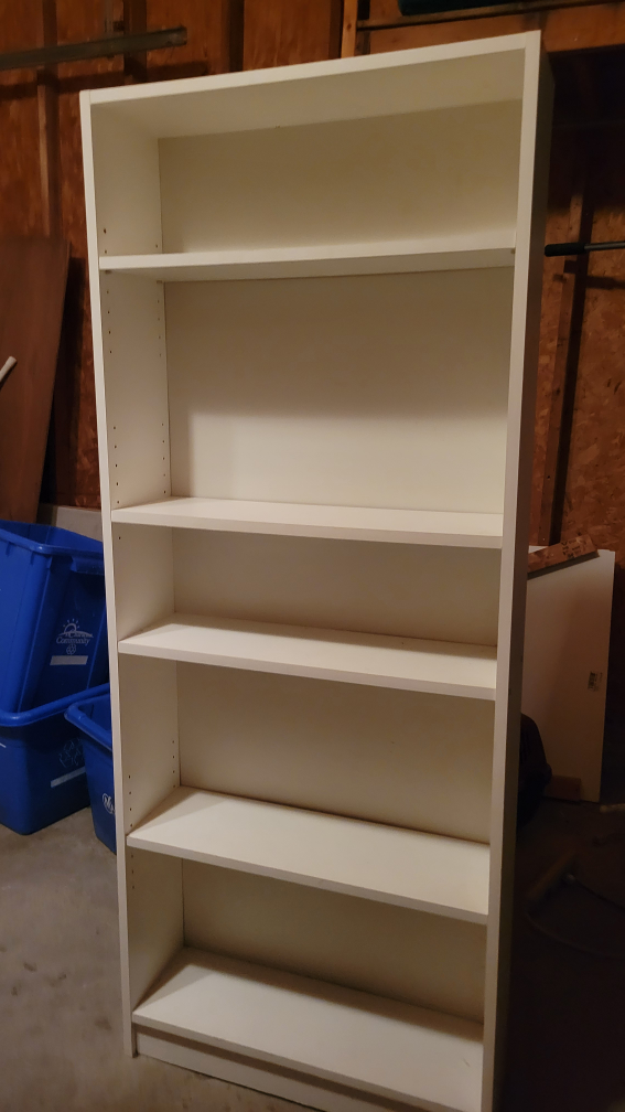 White Bookcase