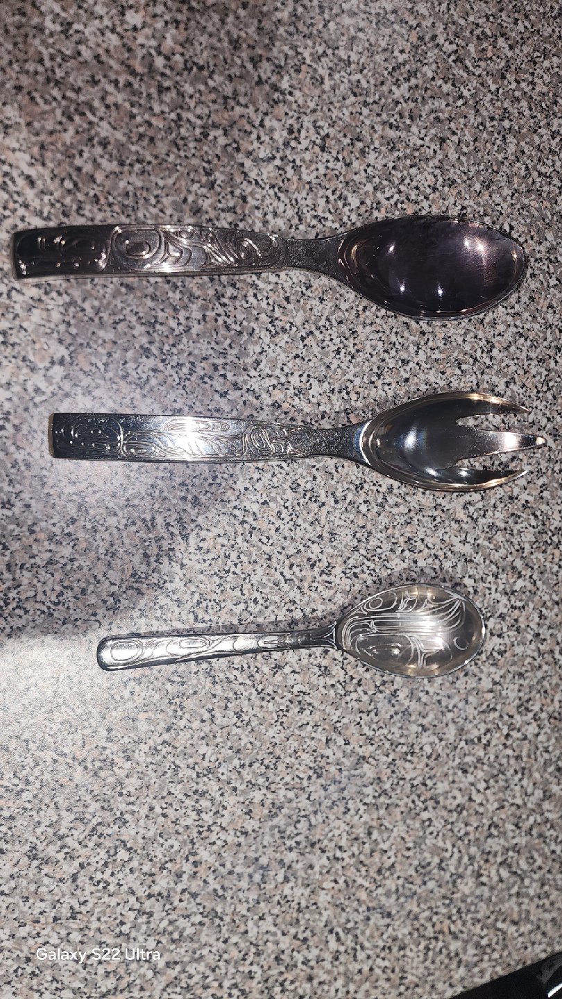 Vintage Silver Plated Serving Spoons - photo 2