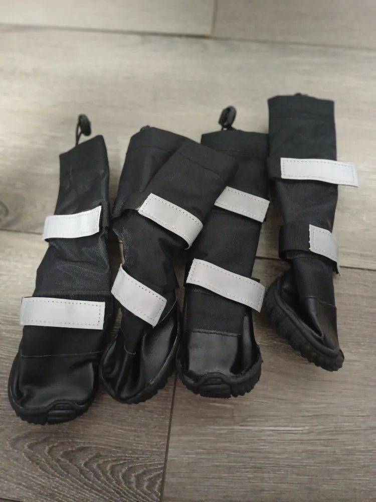 Dog Boots - Set of 4 - Waterproof, Reflective, Velcro Closure image indicator(10)