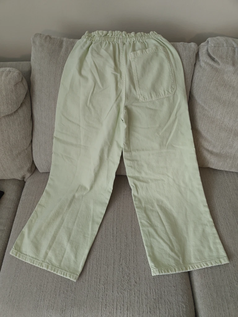 Zara Kids Light Green Pants (Size 11-12) - New with Tags! - photo 4