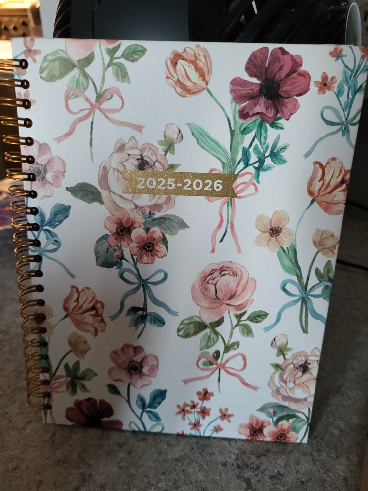 New Floral 2025-2026 Planner