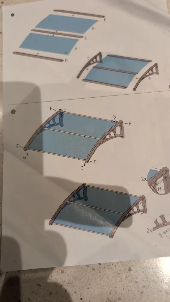 2 Auvents de porte/fenêtre image indicator(2)