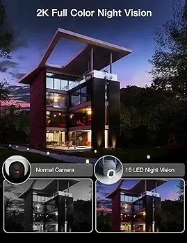 FUNOVATION Outdoor Security Camera - Wireless & Solar Powered image indicator(7)