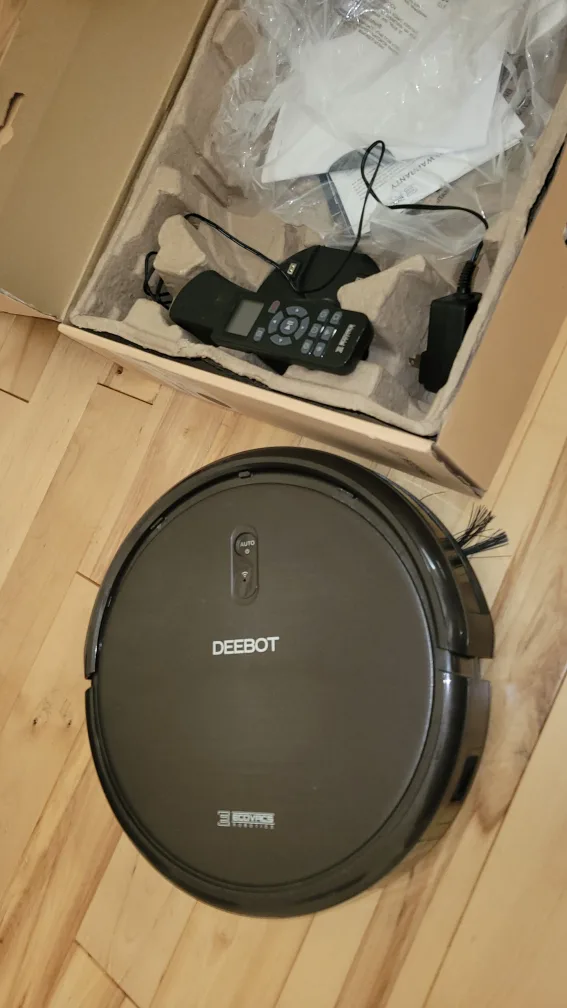 Ecovacs Deebot Robot Vacuum FOR PARTS thumbnail