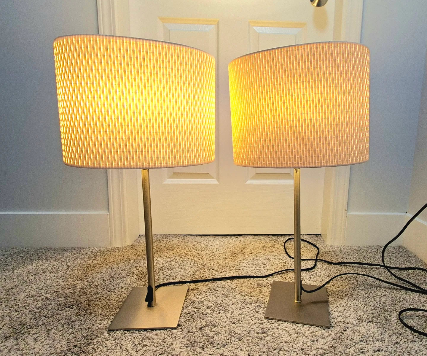 Pair of Table Lamps with Shades image indicator(2)