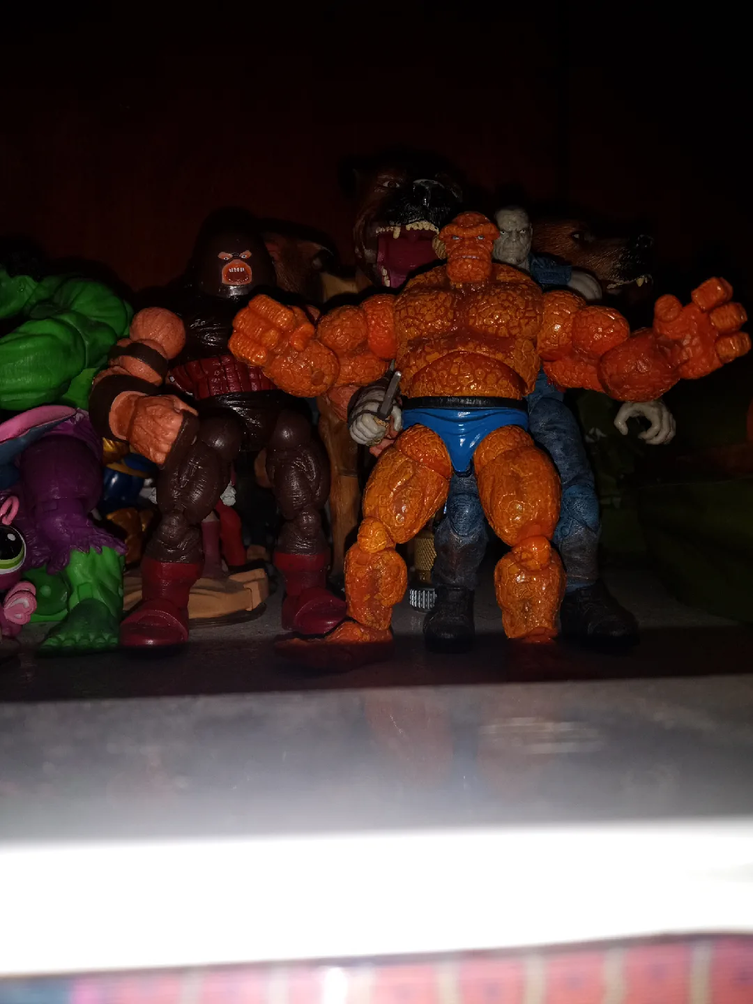 Rare "Thing" Marvel Action Figure image indicator(2)