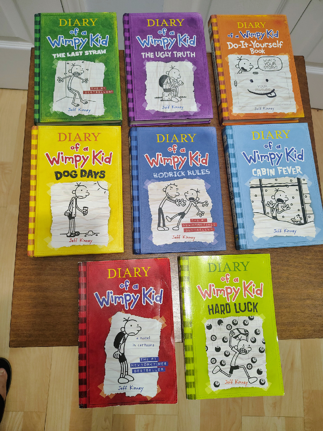 Diary of a Wimpy Kid Book Series by Jeff Kinney