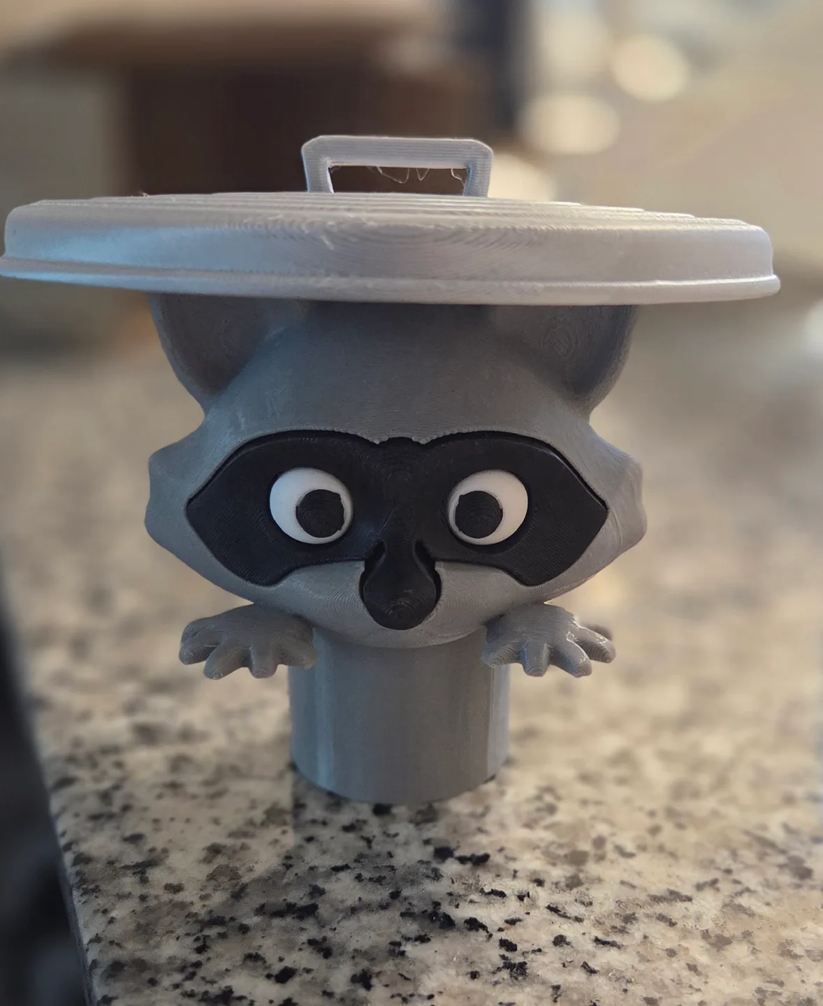 Raccoon toilet paper holder thumbnail