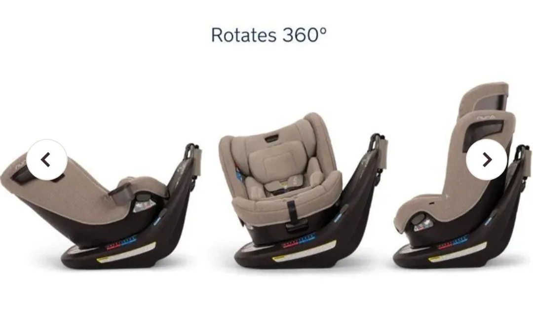 Sold Nuna REVV Rotating Convertible Car Seat image indicator(3)