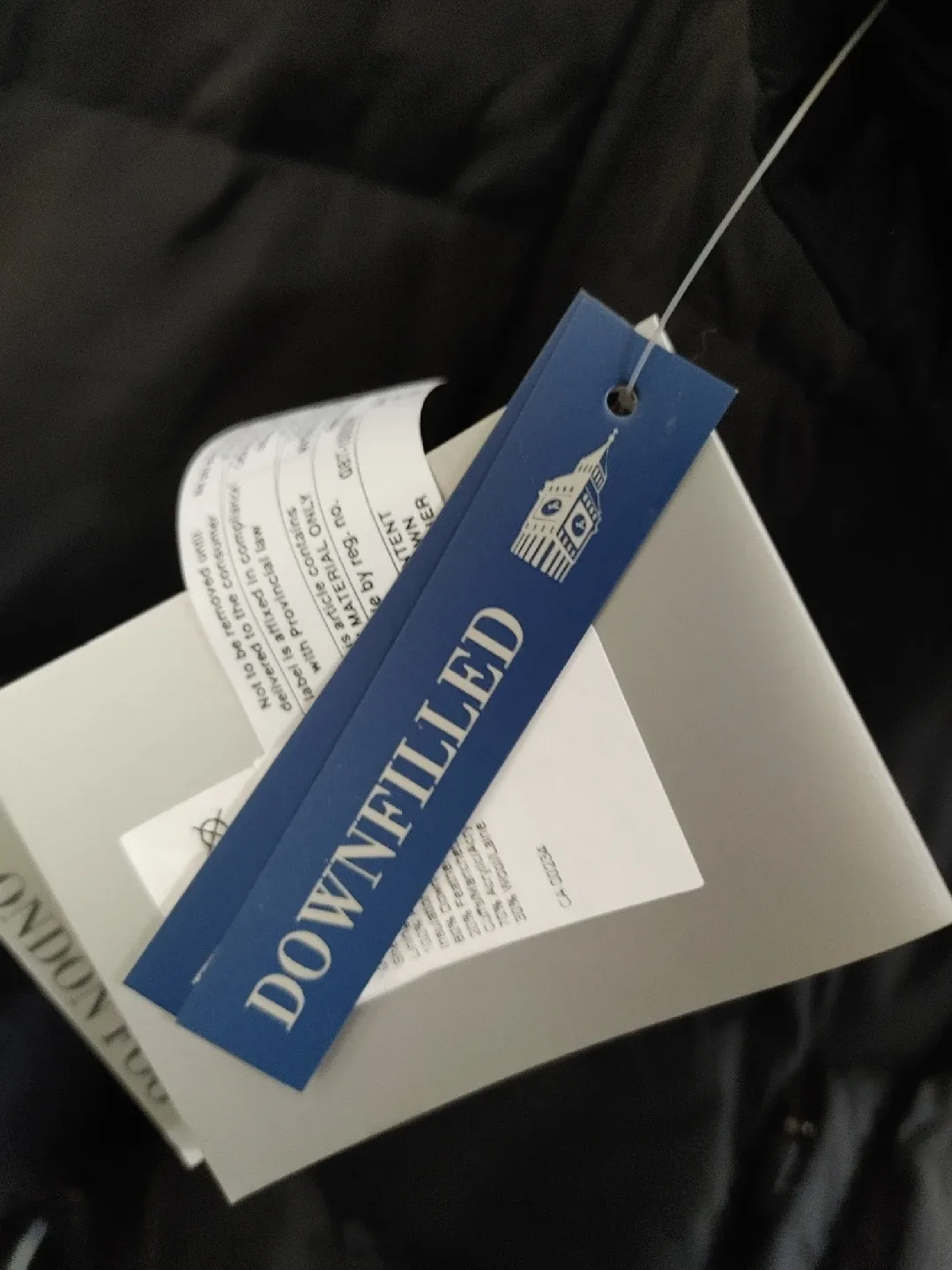 🧡BRAND NEW LONDON FOG DOWN FILLED JACKET MENS SIZE XL image indicator(2)