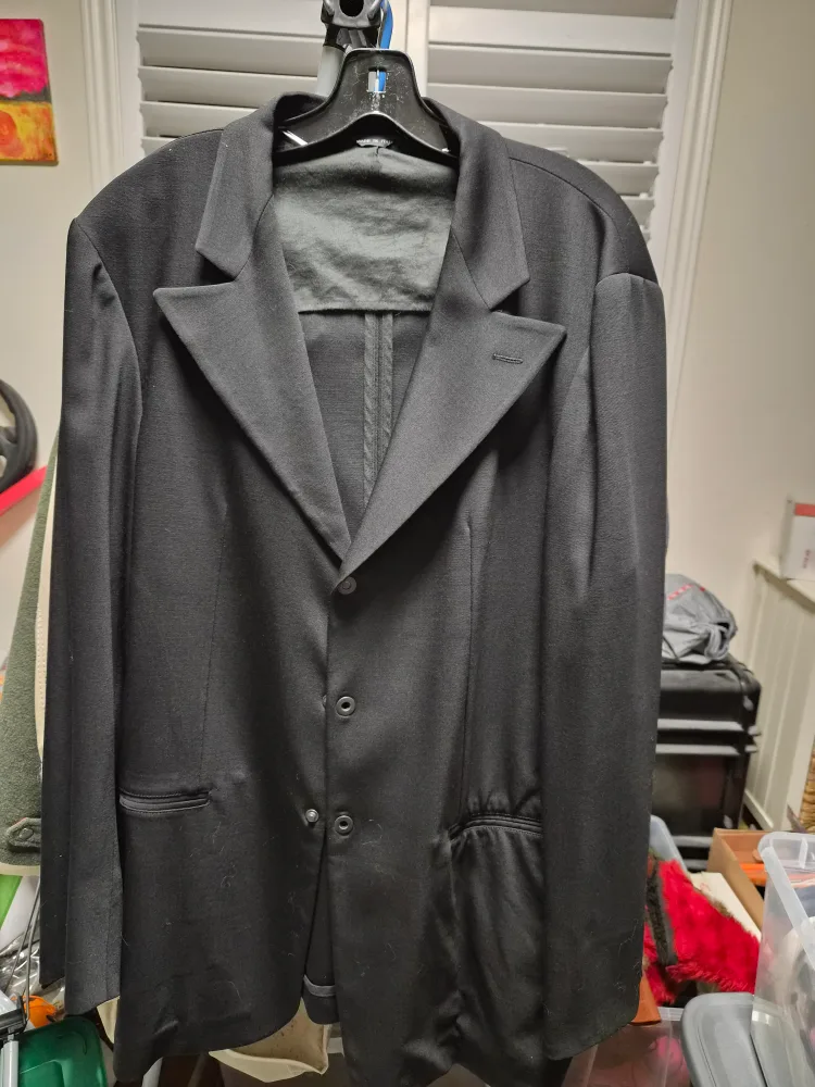Emporio Armani Black Blazer 44 thumbnail