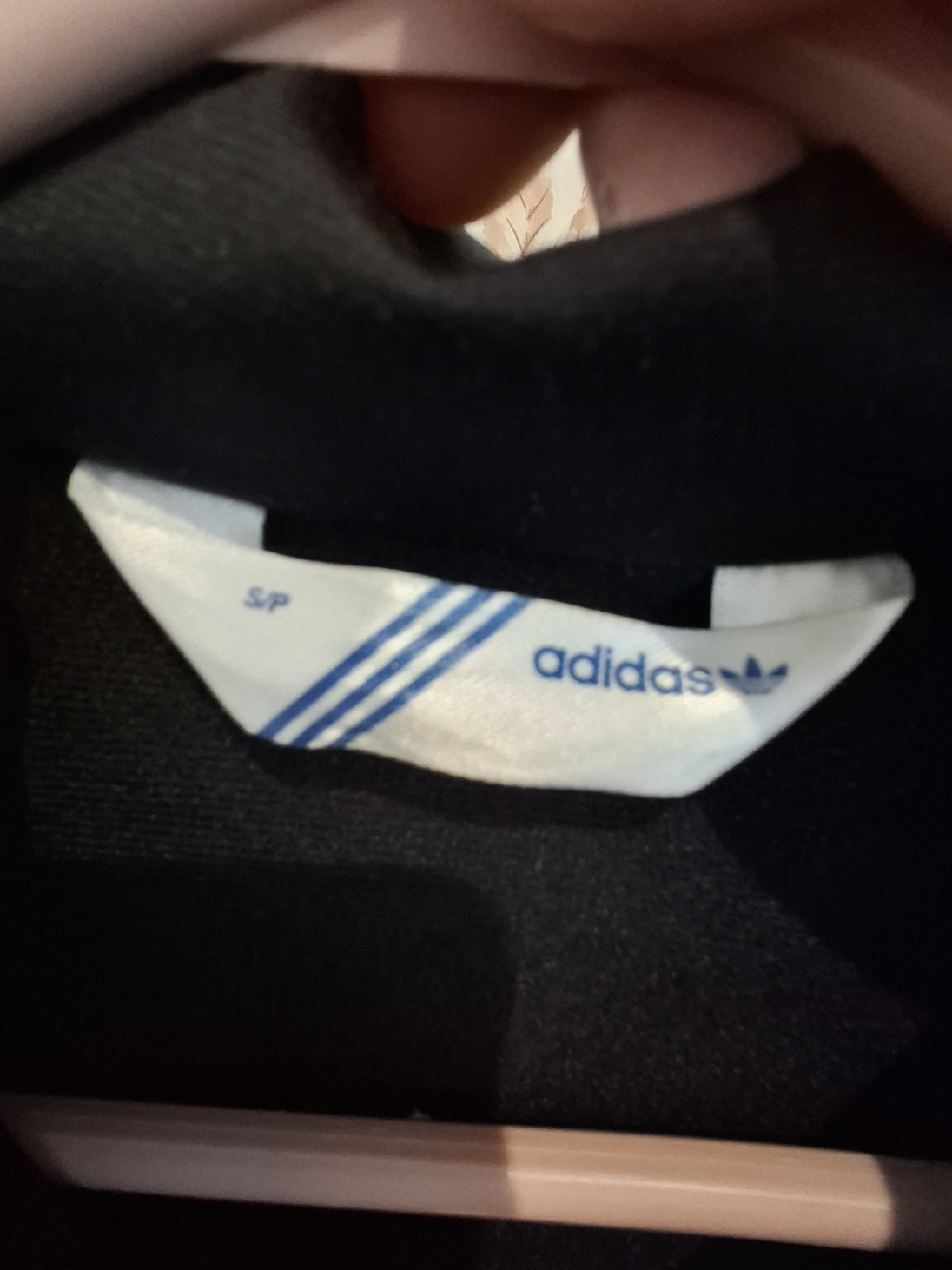 Adidas Track Jacket - Black & Gold, Size S - photo 3