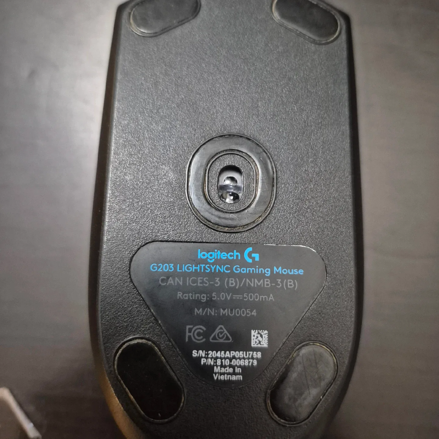 Logitech G203 Lightsync Gaming Mouse image indicator(5)