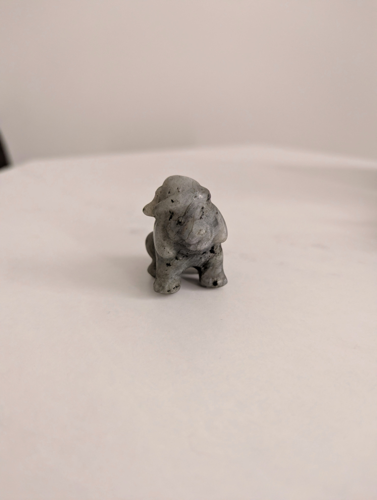 Stone Dog Figurine