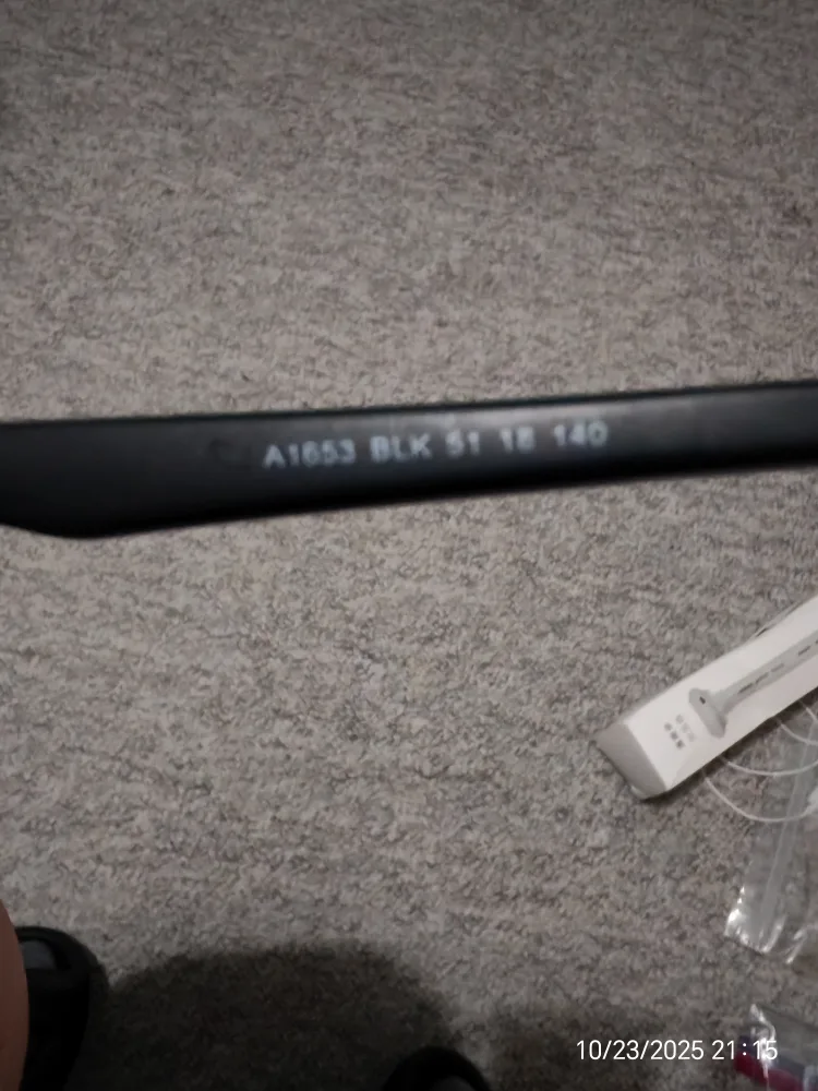 The Vision Centre Glasses A1653 BLK 51-18-140 image indicator(4)