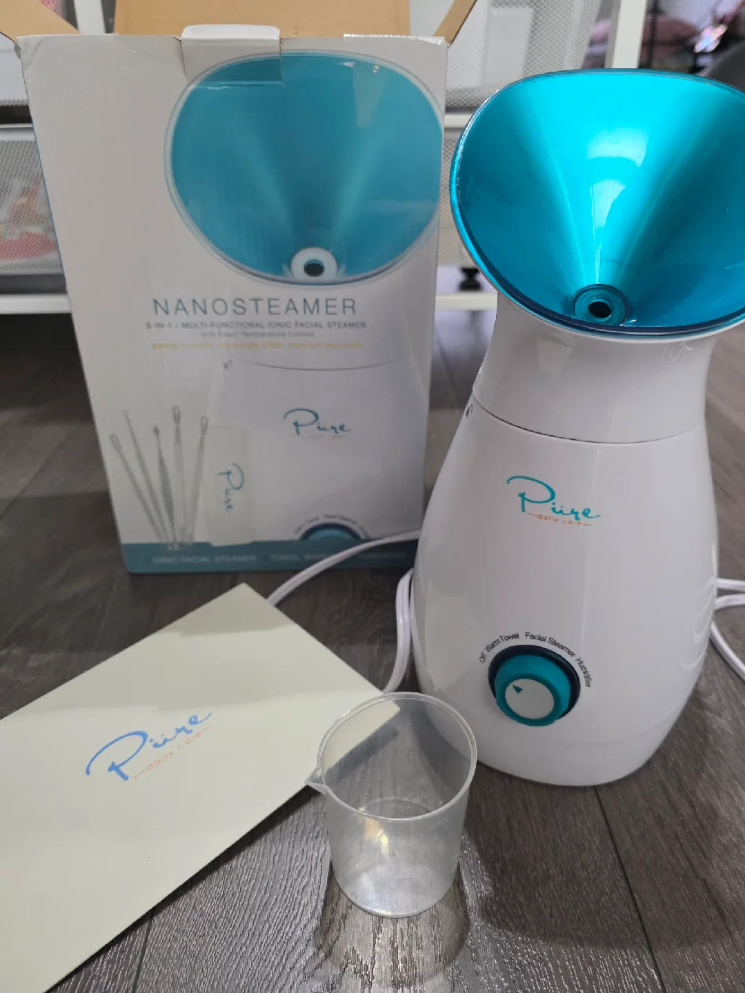 🥕Pure Daily Care NanoSteamer - Facial Steamer image indicator(2)
