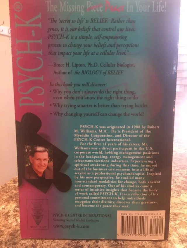 PSYCH-K The Missing Piece In Your Life! Book image indicator(2)