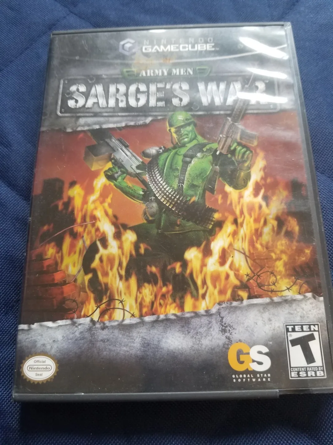 Nintendo Gamecube ARMY MEN Sarge's War CIB