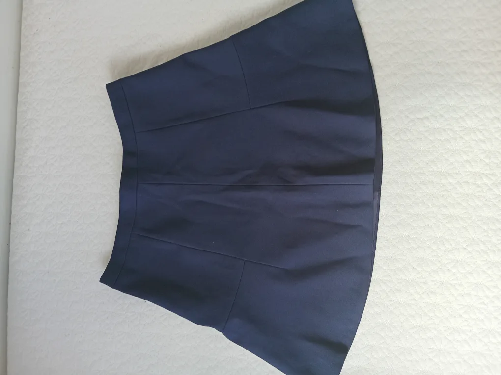 J. Crew Navy Blue Skirt - Size 2 thumbnail