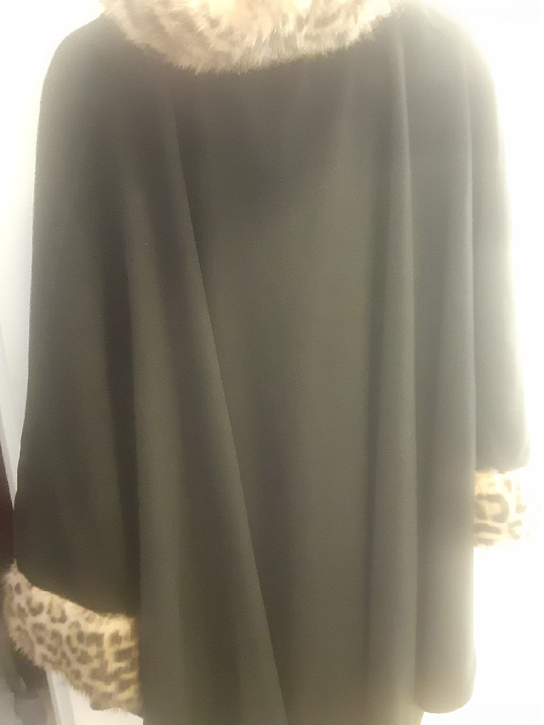 Jessica Black Polyester Cape - One Size - photo 2
