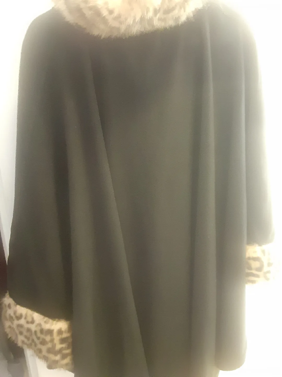 Jessica Black Polyester Cape - One Size image indicator(2)