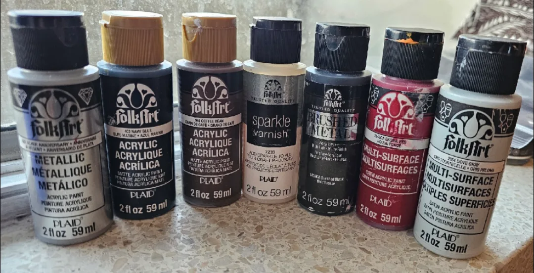 Acrylic Paint Set with Canvas, Brushes and Palette image indicator(2)