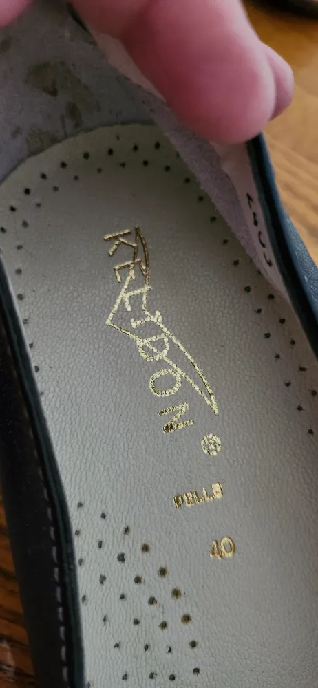 Keldon Black Leather Flats - Size 40 image indicator(4)