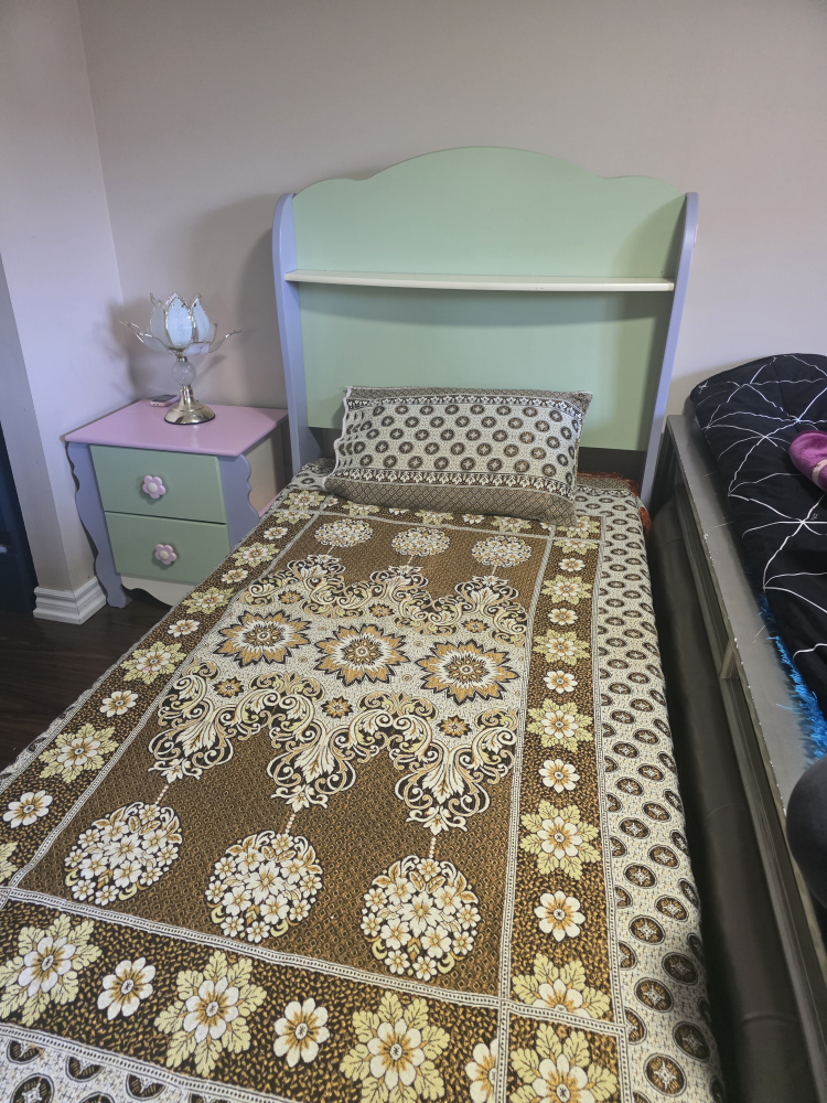 Cute Kids Nightstand - Pink & Green - photo 3
