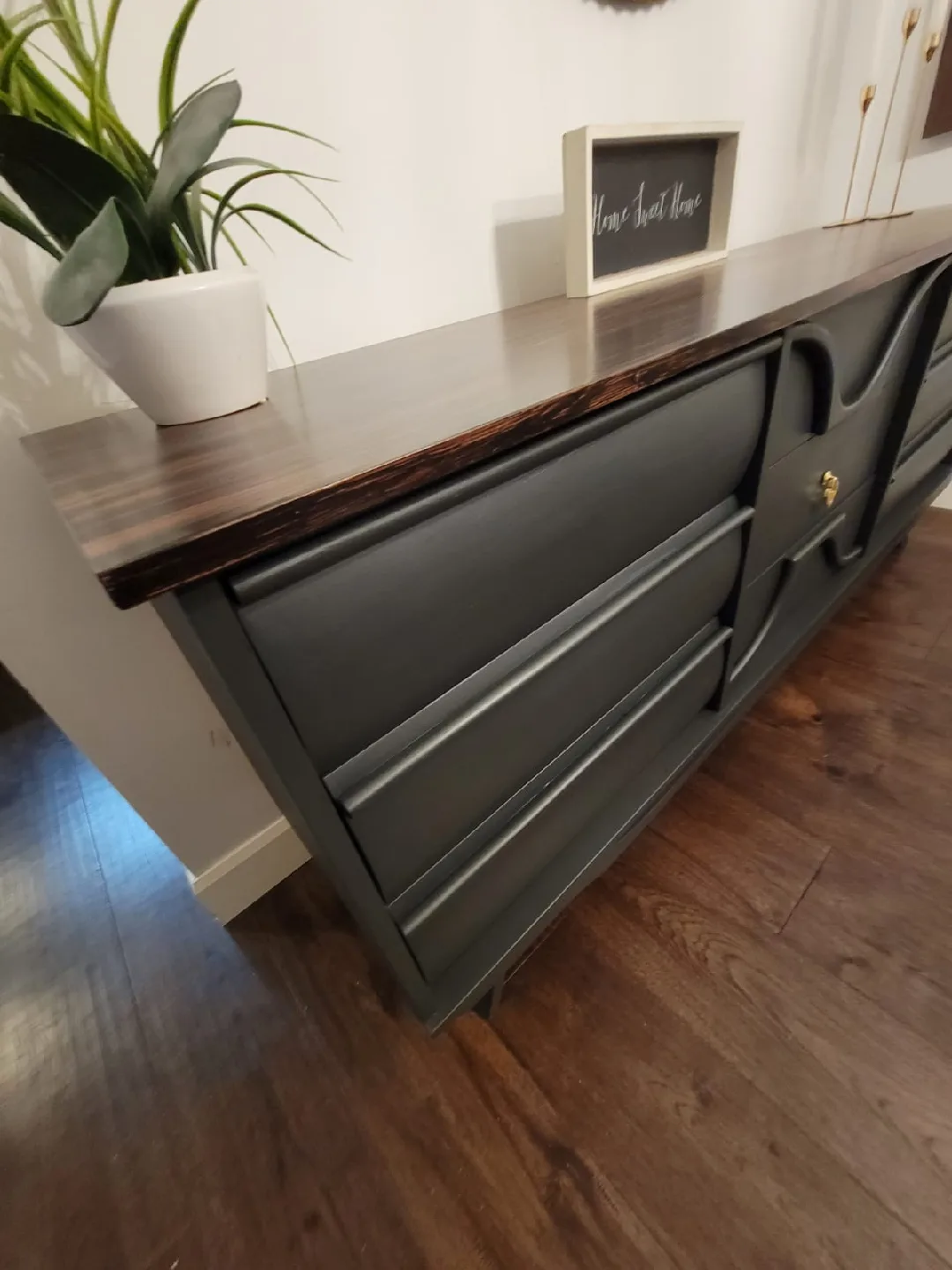 Refinished Ash & Wood Dresser image indicator(4)